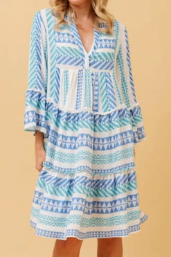 AMIRA JAQUARD BOHO SHORT DRESS -Femme Connection Sales 4f77aabdaf73ccdd8794ba6380d41c8b