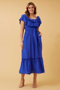 MAXINE OFF SHOULDER MAXI DRESS -Femme Connection Sales 50d6a80f215ab71aa9f02647733ea6c4