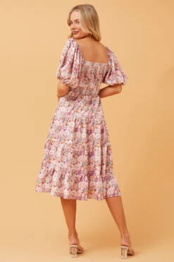 CASSANDRA FLORAL SHORT DRESS -Femme Connection Sales 511dabf43988db2cf7b31cd2d31f5e63