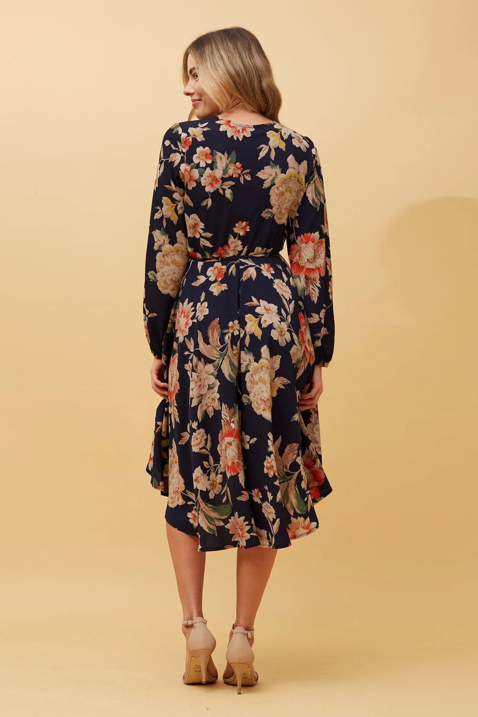 WILLOW FLORAL WRAP DRESS 9 WILLOW FLORAL WRAP DRESS - Image 7