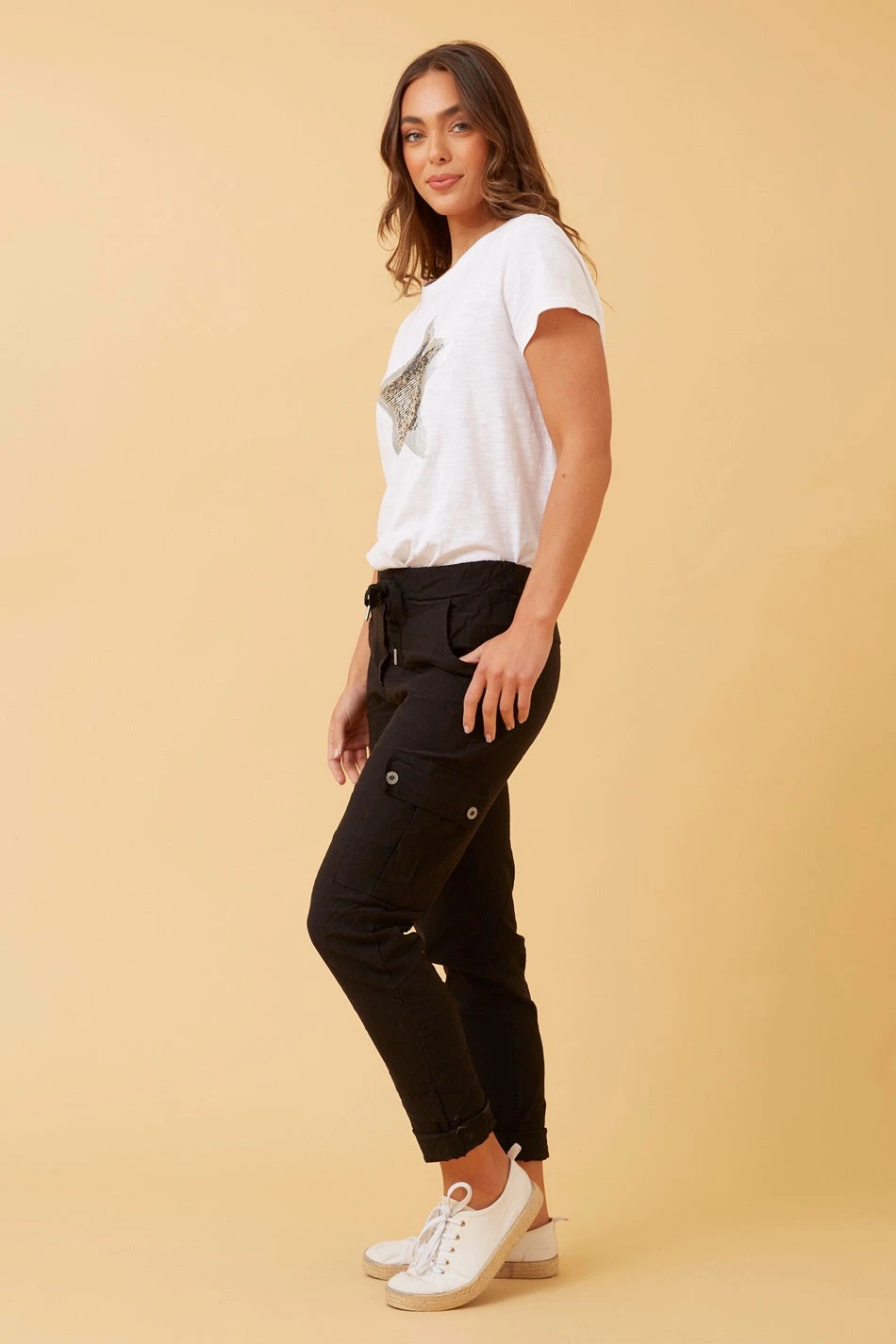 LORENZA CARGO JOGGER PANTS 7 LORENZA CARGO JOGGER PANTS - Image 5