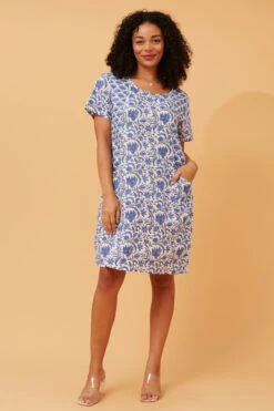 BELITA FLORAL PRINT DRESS -Femme Connection Sales 53b8894ea34d3ab8e096e961da437fd6