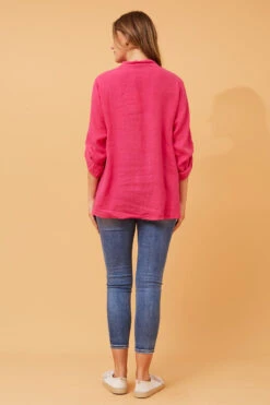 VELMIA LINEN SHIRT -Femme Connection Sales 54fb3ff909f61da5ece3728bd4608836