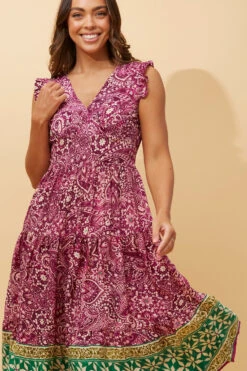 KIRAN FLORAL BOHO DRESS -Femme Connection Sales 5519038d1b63791608d31c02922f6dfe
