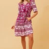 INDIANA FLORAL BOHO SHORT DRESS -Femme Connection Sales 56bcd8c5b8b4dc81df9d5df52a41e67f