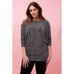 GLITTER SWIRL TOP -Femme Connection Sales 576f453949692a65d64f46908766ada3