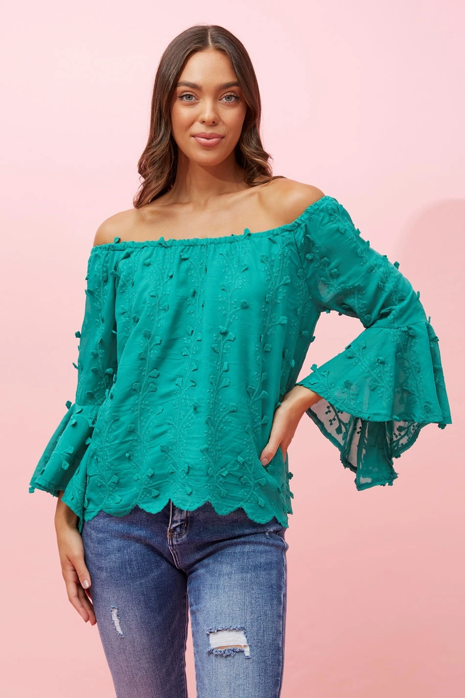 TAYLOR OFF SHOULDER TOP 3 TAYLOR OFF SHOULDER TOP