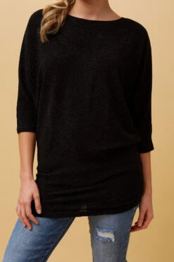 GLITTER SWIRL TOP -Femme Connection Sales 588f7870001ed07061755333e85252aa