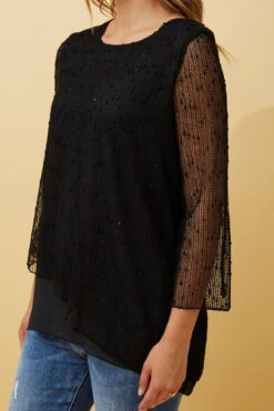 JAYLIN DOUBLE LAYERED TOP 20 JAYLIN DOUBLE LAYERED TOP -Femme Connection Sales 594569a2065a0bdc8ce40c95919f30fd