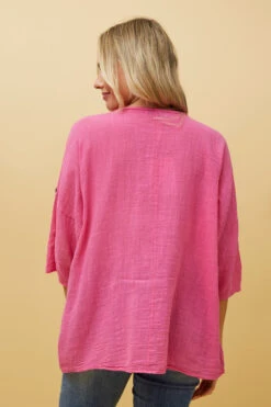 ZONYA SEQUIN STAR PATCH TOP -Femme Connection Sales 59e190deb4a9854e336ebcbffd8e3989