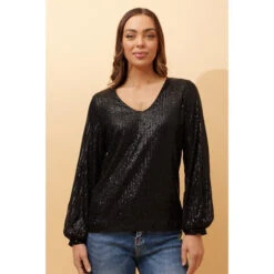 HILTON SEQUIN TOP -Femme Connection Sales 5a0ec51fe1df91235e39e99c762bc993