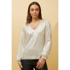 HILTON SEQUIN TOP -Femme Connection Sales 5a4d5562388194cf2fc8a6faf0b33c55