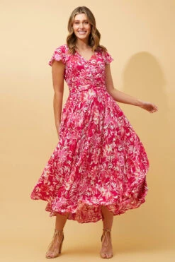 MALIBU FLORAL MAXI DRESS -Femme Connection Sales 5a63905fbdf3c5812a1933a36f458003