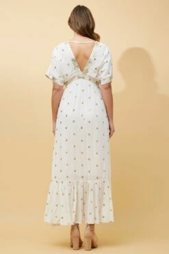 CHRISTINA SEQUIN POLKA DOT MAXI DRESS -Femme Connection Sales 5b584fecac4e1d165c59dee7755e8375