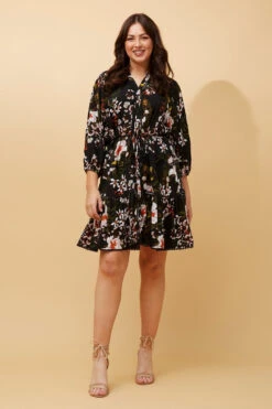 JEANIE FLORAL BOHO SHORT DRESS -Femme Connection Sales 5bb76acb391fde7c030ad83f14aeddfb