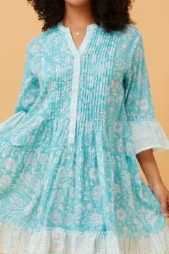 SIMKA BOHO BORDER PRINT DRESS -Femme Connection Sales 5bc9059de5ec4fca04753112d9f670ea