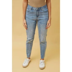 LOMA RIPPED DENIM PANTS 17 LOMA RIPPED DENIM PANTS -Femme Connection Sales 5be370ec979ad5d3ed894cfff342fde0
