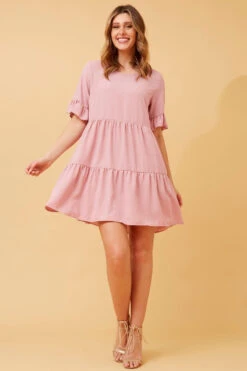 TIERED BABYDOLL DRESS -Femme Connection Sales 5cf4d740a896d77fbc79e25918786070
