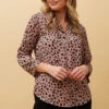 SPICY ANIMAL PRINT BLOUSE -Femme Connection Sales 5db1e2cf6bf6cf79577c2ed1ebe774cf