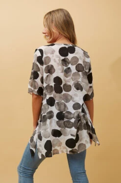 DOUBLE LAYER ASYMMETRICAL HEM TOP -Femme Connection Sales 5e64426dee5f416af388614cad029b6a