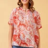 ARCHANA FLORAL BOHO TOP -Femme Connection Sales 5e991ac55d9d9736791efd82290deaa6