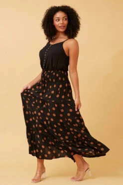 ZARA POLKA DOT MAXI SKIRT -Femme Connection Sales 5e9bf699c1297a2de9dbaaa84ed7f7ef