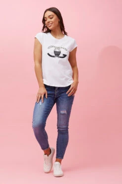 COCO GLAMOUR TSHIRT -Femme Connection Sales 5f704154853b7129c36c5b8244f6a401