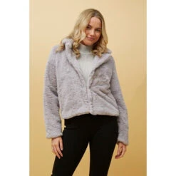 MOSCOW FAUX FUR JACKET -Femme Connection Sales 5f9cb4ebaaf31221c755caaa2fac370e