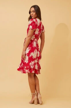 BRENDA FLORAL SHORT DRESS 27 BRENDA FLORAL SHORT DRESS -Femme Connection Sales 5ff02f4cacffcbab84b56253a08b94a5
