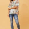 SELENA BOHO PRINT TOP -Femme Connection Sales 603fea8c337c2e6cbe198d3b9efb2051