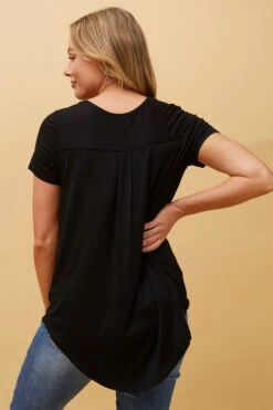 SOLID BASIC TEE -Femme Connection Sales 60664b6af9ad1acdb30421290b706783
