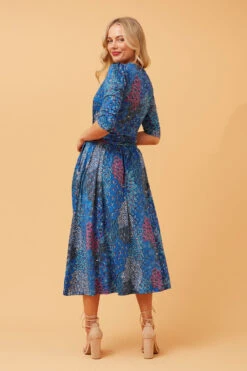 Stella GRACE PEACOCK PRINT MIDI DRESS -Femme Connection Sales 61466e481e28de8d954db852d057e22f 0cc74edd b2dc 451e 9403 b23787803e97