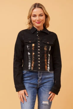 GERALDA FOIL PRINT DENIM JACKET -Femme Connection Sales 61dc82884f83d3c5923d63197d10170b b1032490 be20 4f5b ad81 29dbc6671c8f