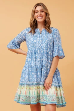 KARITA BOHO SHORT DRESS -Femme Connection Sales 62e6cc8040b2354c3b0d388874238e23