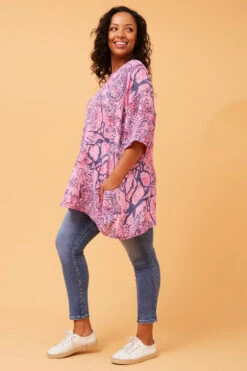 CIA PAISLEY BOHO TUNIC TOP 21 CIA PAISLEY BOHO TUNIC TOP -Femme Connection Sales 6308172642dcfac26bb5be0237ed593b