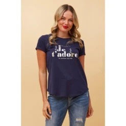 ASTRA GRAPHIC TEE -Femme Connection Sales 6335da9ba8beab2623cfedef56a5660c