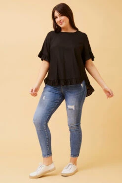 FRILA LINEN SMOCK TOP 25 FRILA LINEN SMOCK TOP -Femme Connection Sales 63af9babcd5e1f2c5020924840997c14