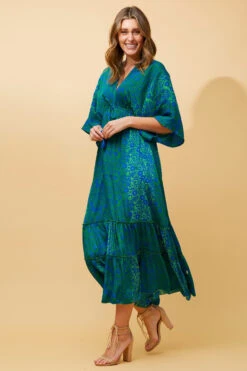 CHANDRA SATIN MAXI DRESS -Femme Connection Sales 63e579e6931c759f75114dd9cf701ff8