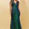 SHEBA SEQUINED MAXI DRESS 1 SHEBA SEQUINED MAXI DRESS -Femme Connection Sales 63fed4e18e14c1d1cce04934e2d6599c