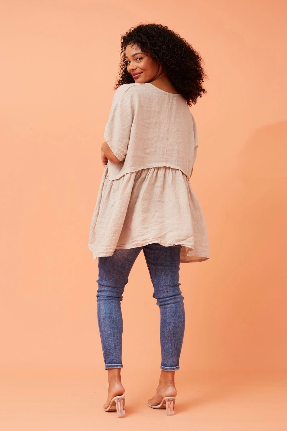 FAYOLA OVERSIZED LINEN TOP 8 FAYOLA OVERSIZED LINEN TOP - Image 6