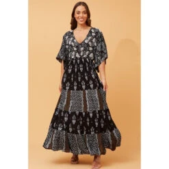 PARISA BOHO EMBELLISHED MAXI DRESS 17 PARISA BOHO EMBELLISHED MAXI DRESS -Femme Connection Sales 651b3b304880a7ce954d415883ac9c14
