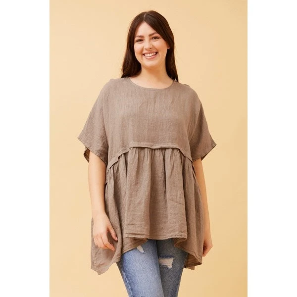 FAYOLA OVERSIZED LINEN TOP 22 FAYOLA OVERSIZED LINEN TOP - Image 20