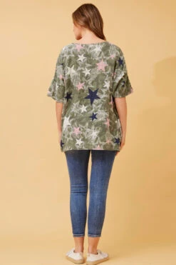 FIORENZA STAR PRINT TOP -Femme Connection Sales 65d77304914abe25bfa993beaf801dfa