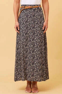 BETTY FLORAL BOHO MAXI SKIRT -Femme Connection Sales 65e8ffc5cd9a551a58f00cd77fcc14dc