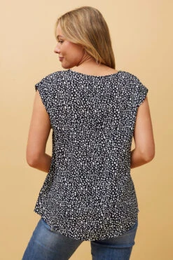 SHELLY LEOPARD SHELL TOP -Femme Connection Sales 6637545826560d93e1643e8630707f5a