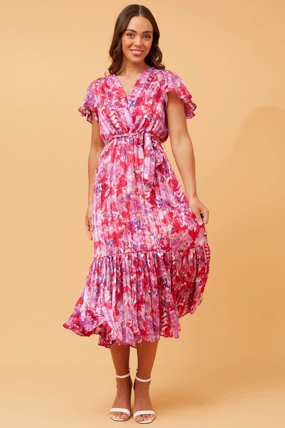 DAWN FLORAL MIDI DRESS 5 DAWN FLORAL MIDI DRESS - Image 3
