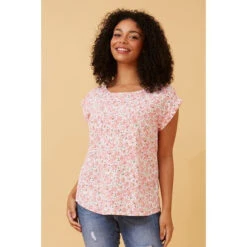 SHELLY FLORAL PRINT SHELL TOP -Femme Connection Sales 670a1a4ac226278b7b4e8098cb69b76a