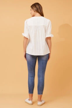 SELENA EMROIDERED TOP -Femme Connection Sales 6758b7d466ca93ab21af3e13fc64b9d1