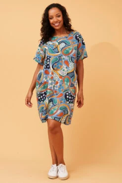 VINE ABSTRACT PRINT SHIFT DRESS -Femme Connection Sales 67843fe97f1fb70a377c564143ebeae1 e107c6de b2c4 4bc7 8507 d9517c51adb5