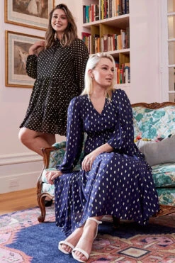 CRYSTELLE TEARDROP FOIL PRINT MAXI DRESS -Femme Connection Sales 68d9b311ba4d063812996e5db59488a7